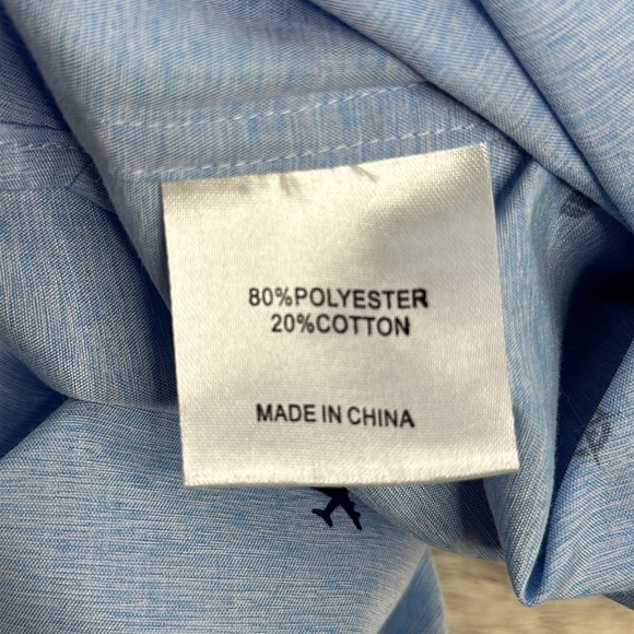 Fight OP’s | Light Blue Button Up Collar Shirt - Picture 8 of 9